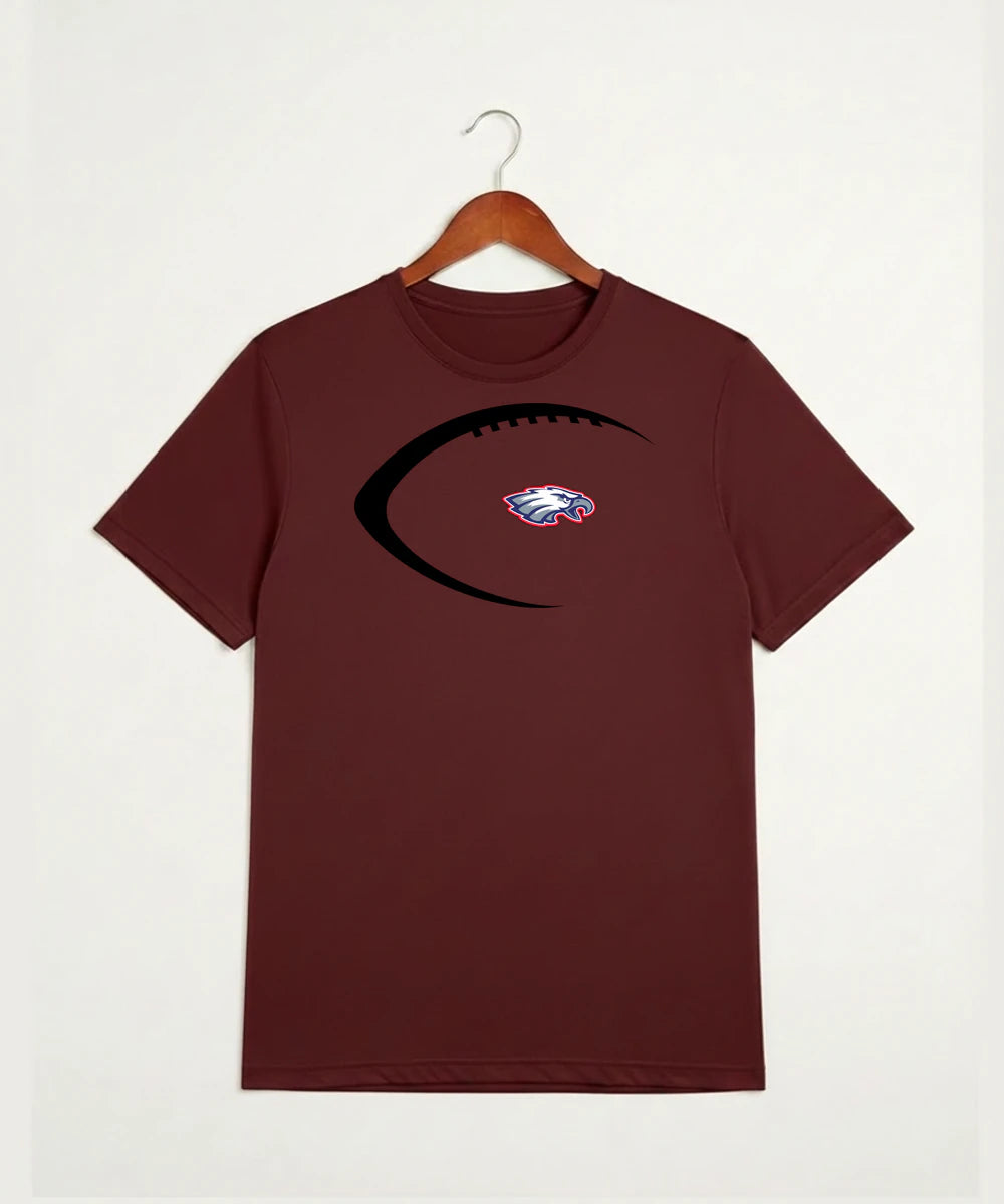 Pequot Lakes High School Football (Boys) - Cardinal Sport-Tek PosiCharge Competitor Tee. ST350