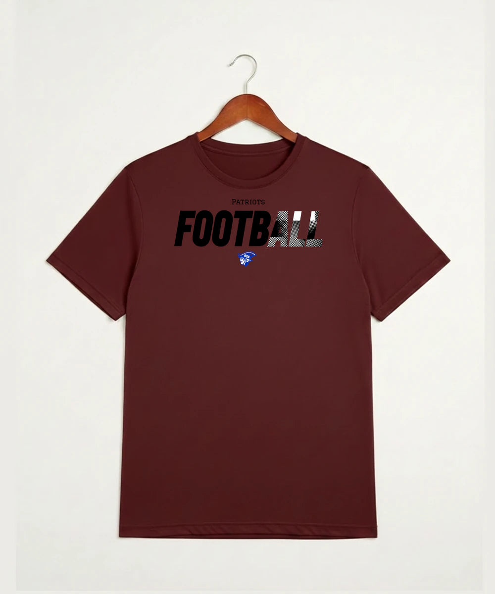 Upsala High School Football (Boys) - Cardinal Sport-Tek PosiCharge Competitor Tee. ST350