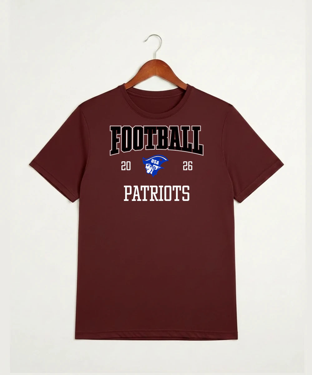 Upsala High School Football (Boys) - Cardinal Sport-Tek PosiCharge Competitor Tee. ST350