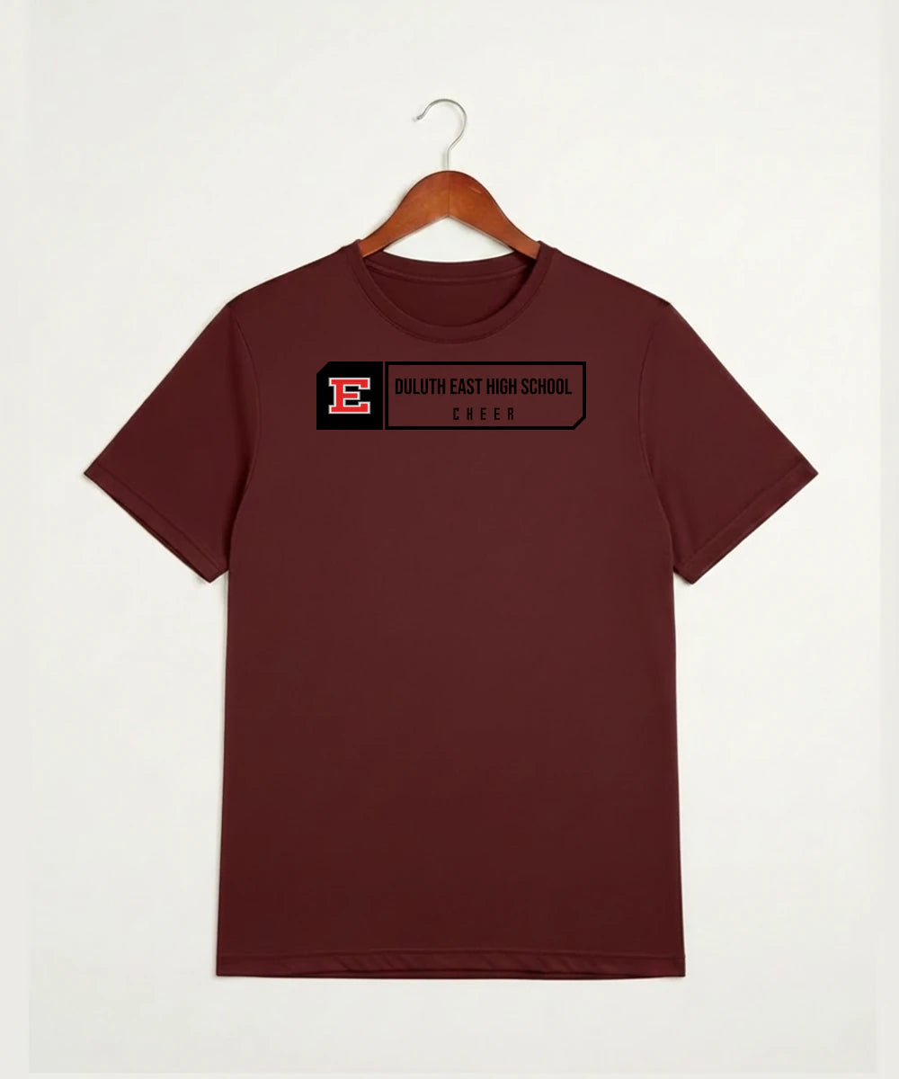 Duluth East High School Cheer (Coed) - Cardinal Sport-Tek PosiCharge Competitor Tee. ST350