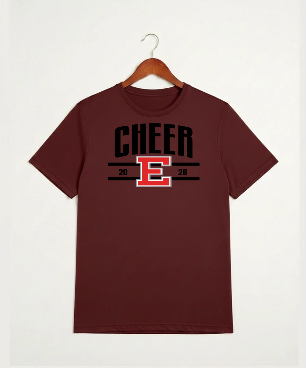 Duluth East High School Cheer (Coed) - Cardinal Sport-Tek PosiCharge Competitor Tee. ST350