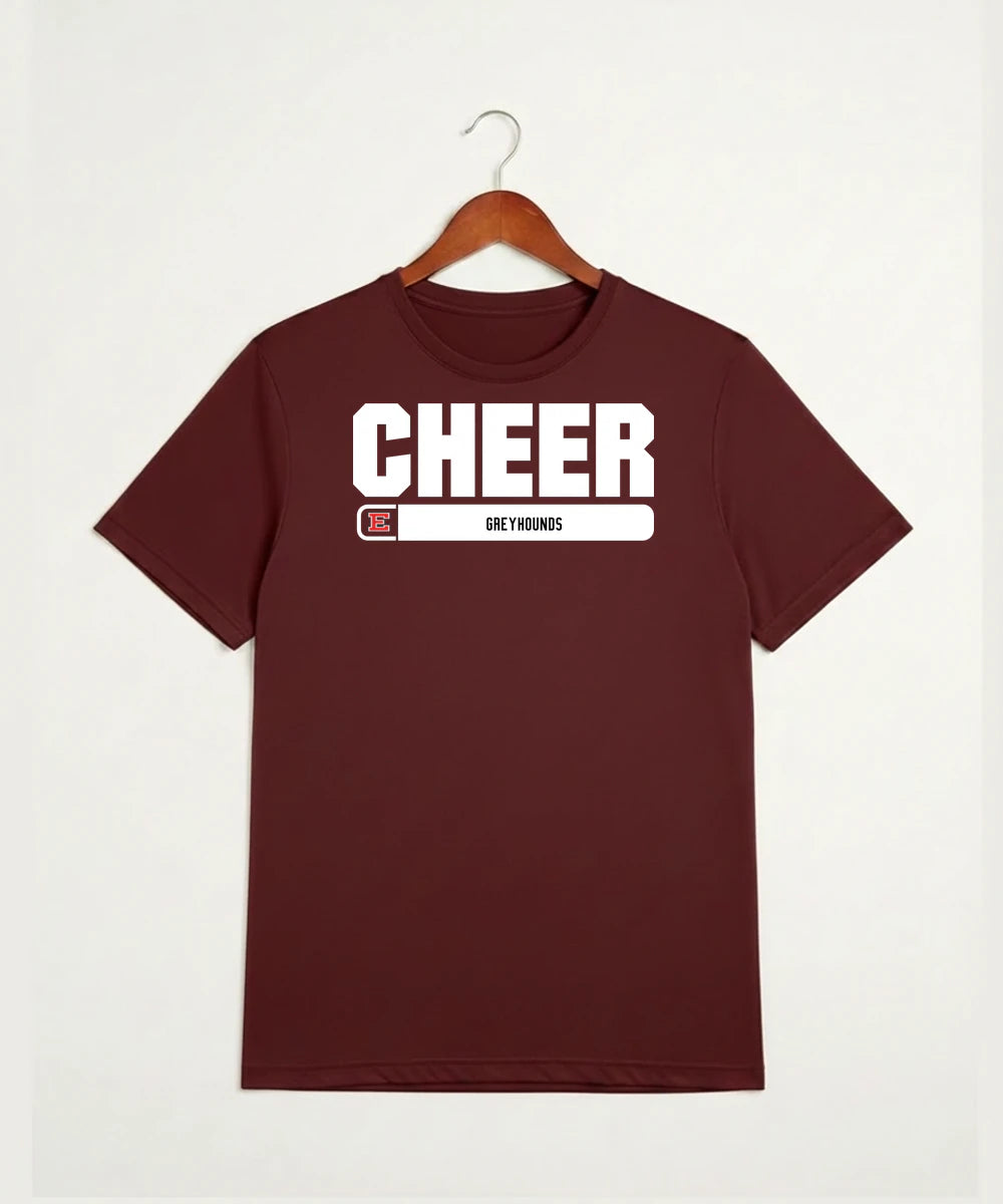 Duluth East High School Cheer (Coed) - Cardinal Sport-Tek PosiCharge Competitor Tee. ST350