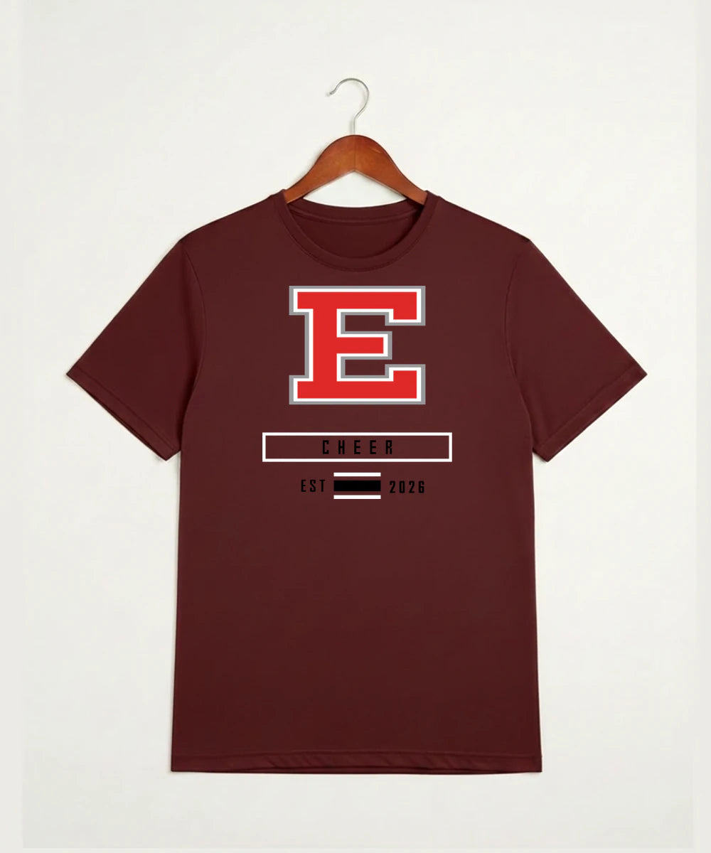 Duluth East High School Cheer (Coed) - Cardinal Sport-Tek PosiCharge Competitor Tee. ST350