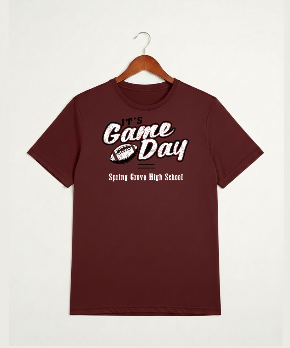 Spring Grove High School Football (Boys) - Cardinal Sport-Tek PosiCharge Competitor Tee. ST350
