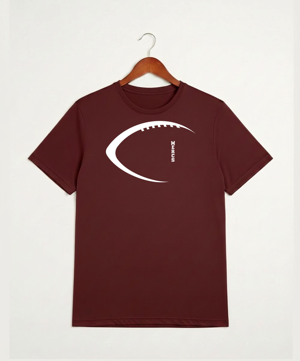 Mcgregor High School Football (Boys) - Cardinal Sport-Tek PosiCharge Competitor Tee. ST350