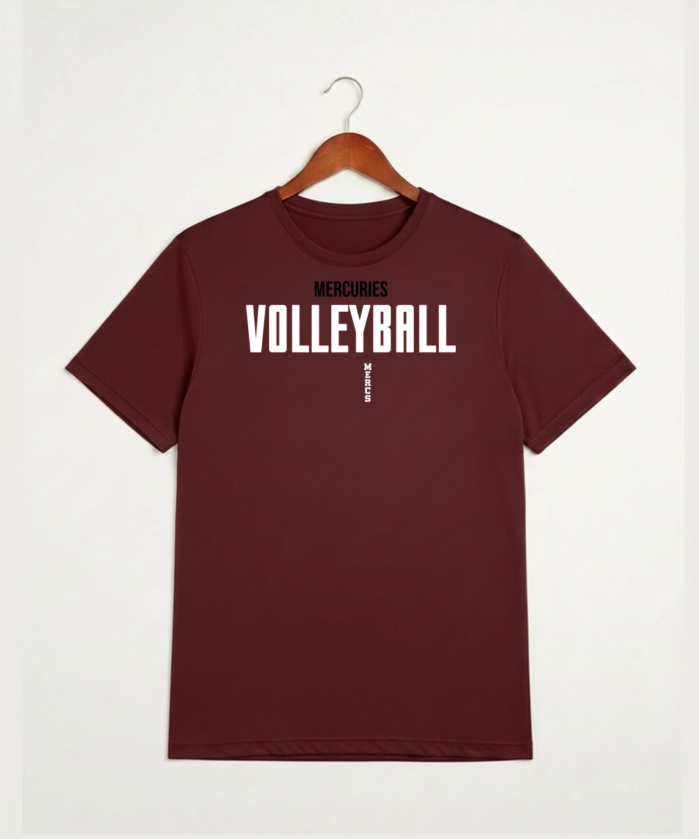 Mcgregor High School Volleyball (Girls) - Cardinal Sport-Tek PosiCharge Competitor Tee. ST350