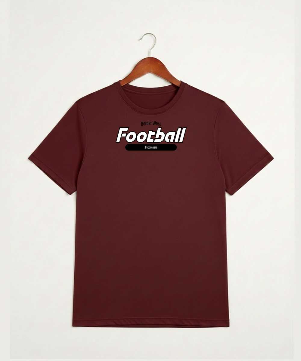 Border West Football (Boys) - Cardinal Sport-Tek PosiCharge Competitor Tee. ST350