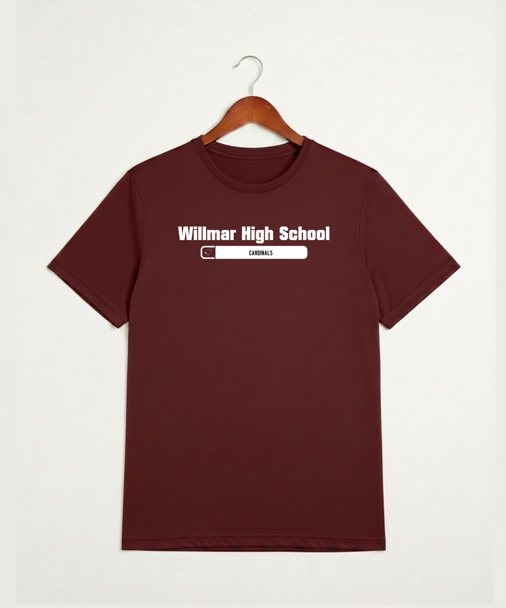Willmar High School Athletics - Cardinal Sport-Tek PosiCharge Competitor Tee. ST350