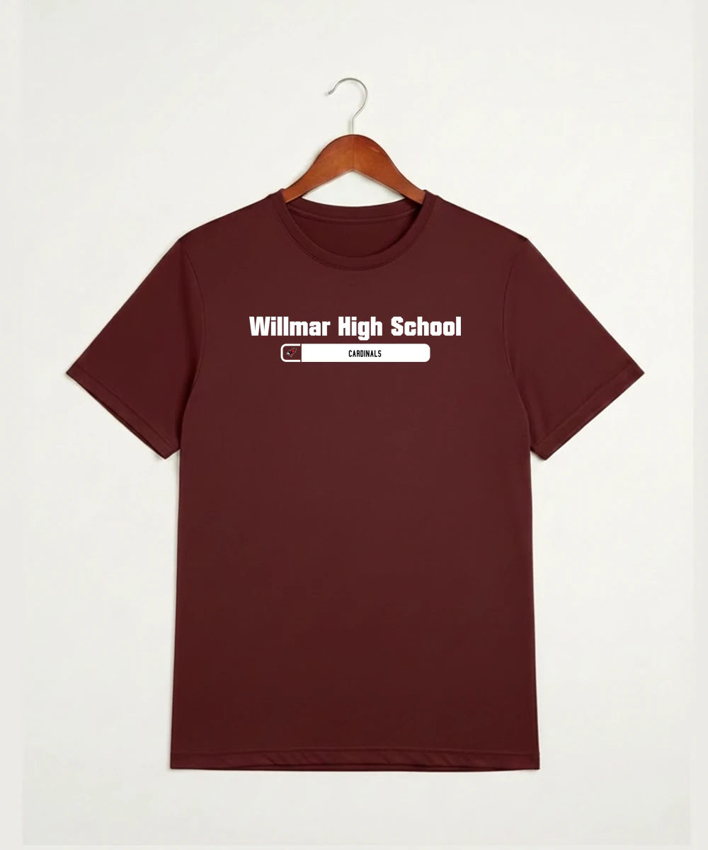 Willmar High School Athletics - Cardinal Sport-Tek PosiCharge Competitor Tee. ST350