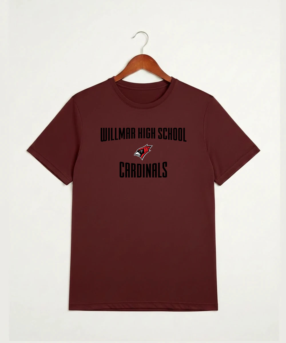 Willmar High School Athletics - Cardinal Sport-Tek PosiCharge Competitor Tee. ST350