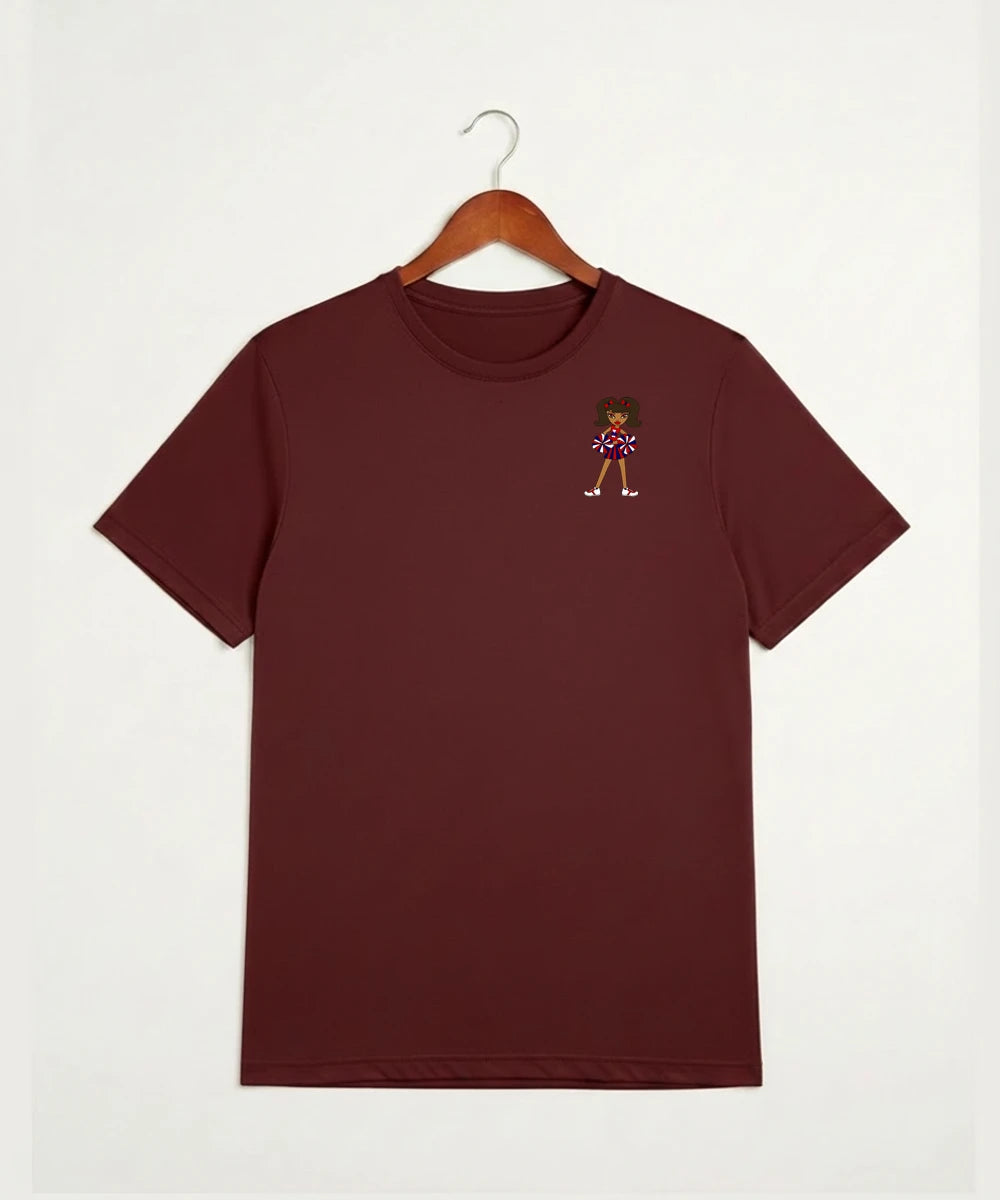 Independence High School Cheer Team - Cardinal Sport-Tek PosiCharge Competitor Tee. ST350