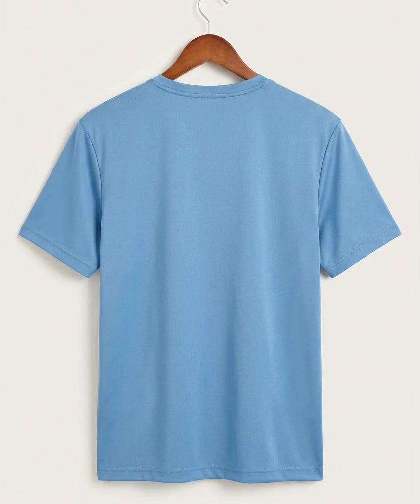 Janesville Waldorf Pemberton Football (Boys) - Carolina Blue Sport-Tek PosiCharge Competitor Tee. ST350 (back)