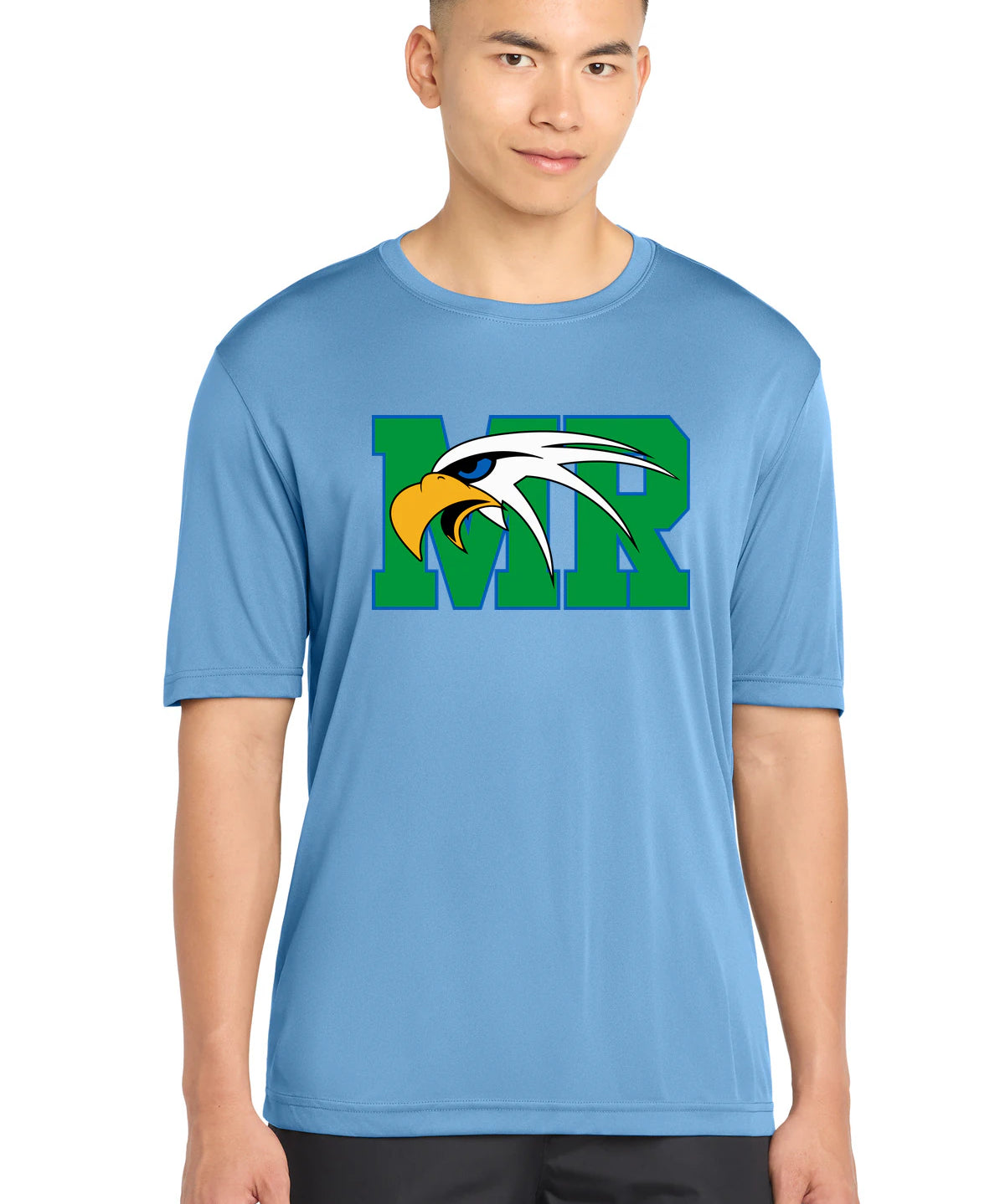 Maple River High School hockey_boys - Carolina Blue Sport-Tek PosiCharge Competitor Tee. ST350