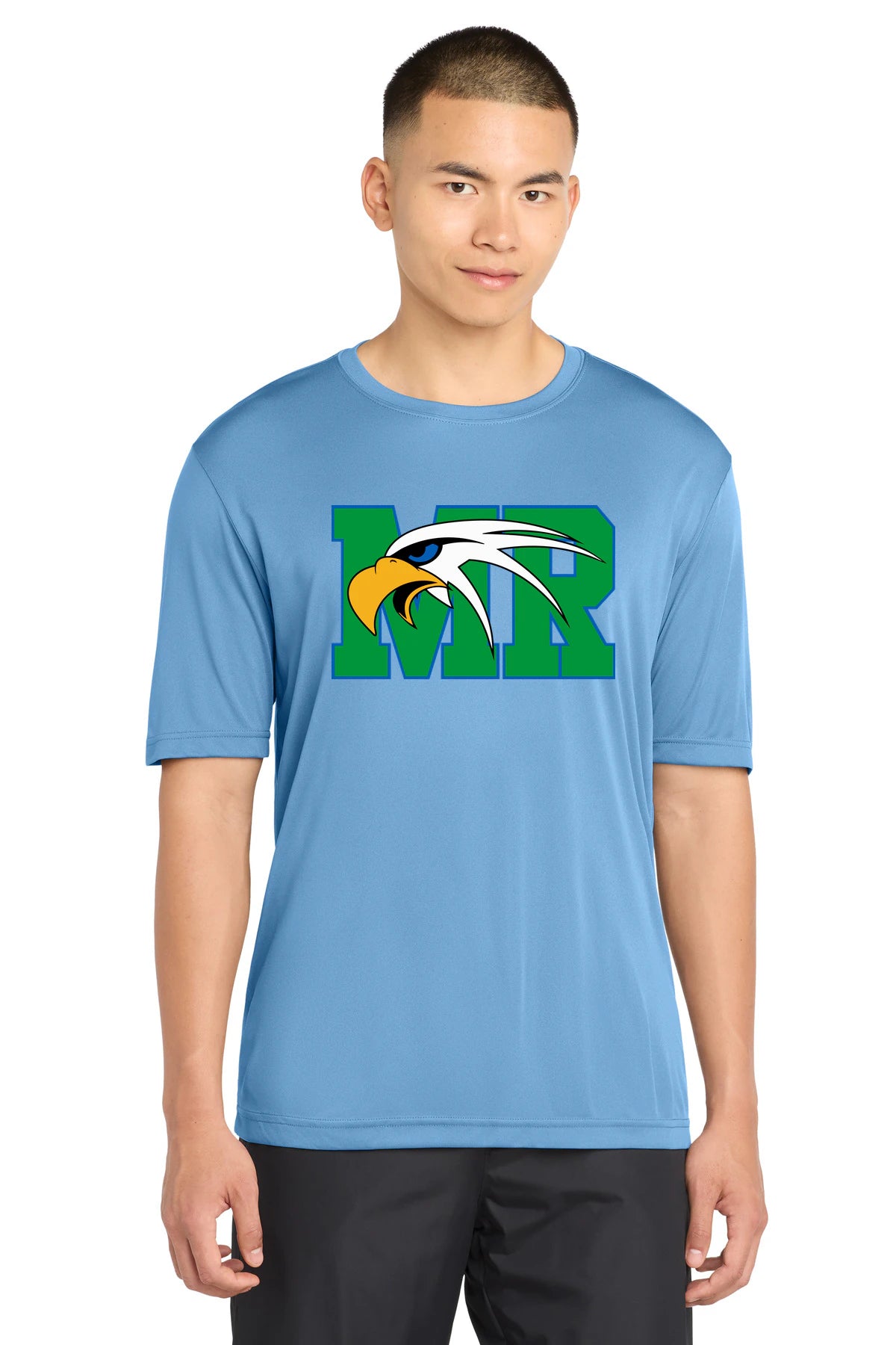 Maple River High School hockey_boys - Carolina Blue Sport-Tek PosiCharge Competitor Tee. ST350