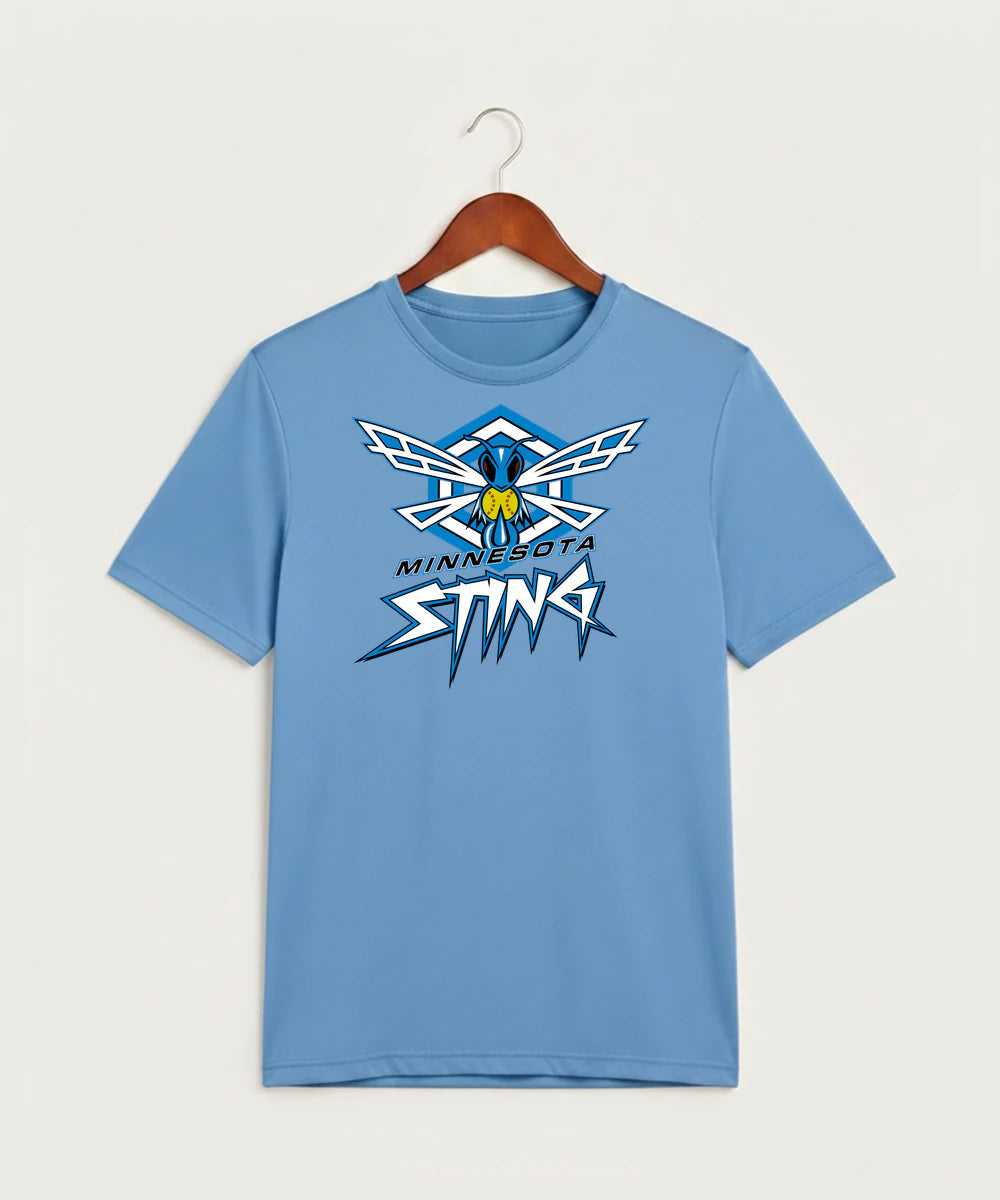 Minnesota Sting Athletics - Carolina Blue Sport-Tek PosiCharge Competitor Tee. ST350