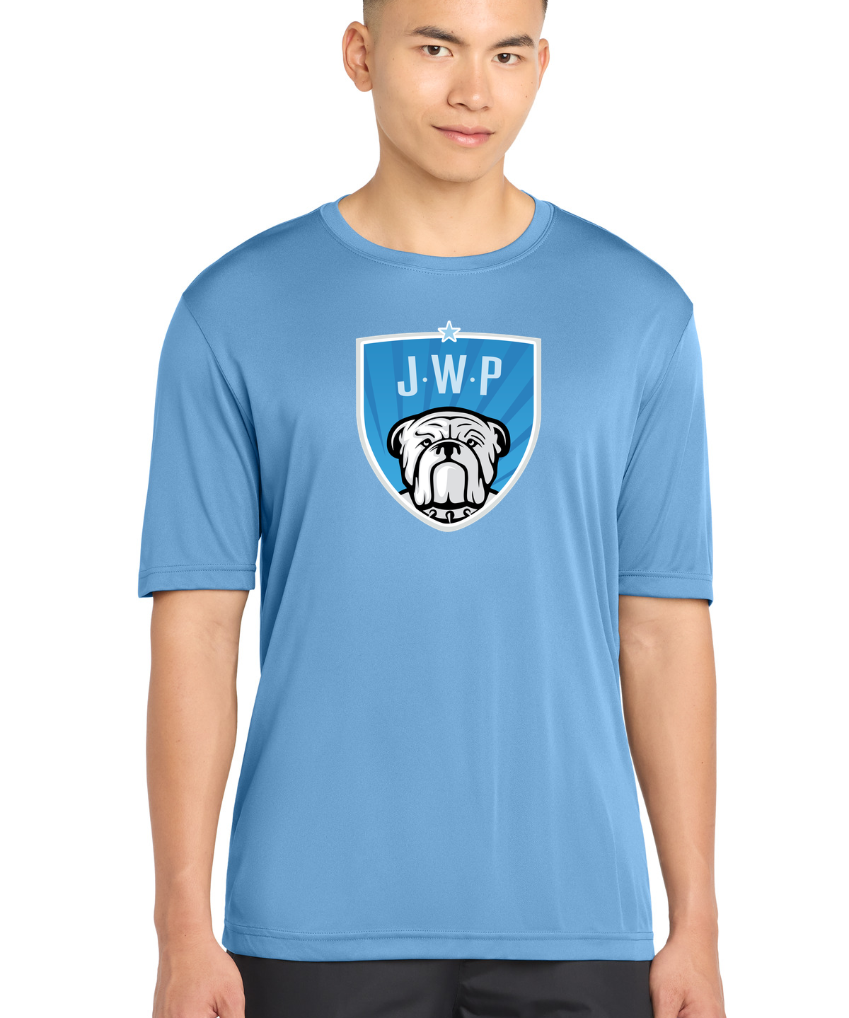 JWP Volleyball - Carolina Blue Sport-Tek PosiCharge Competitor Tee. ST350