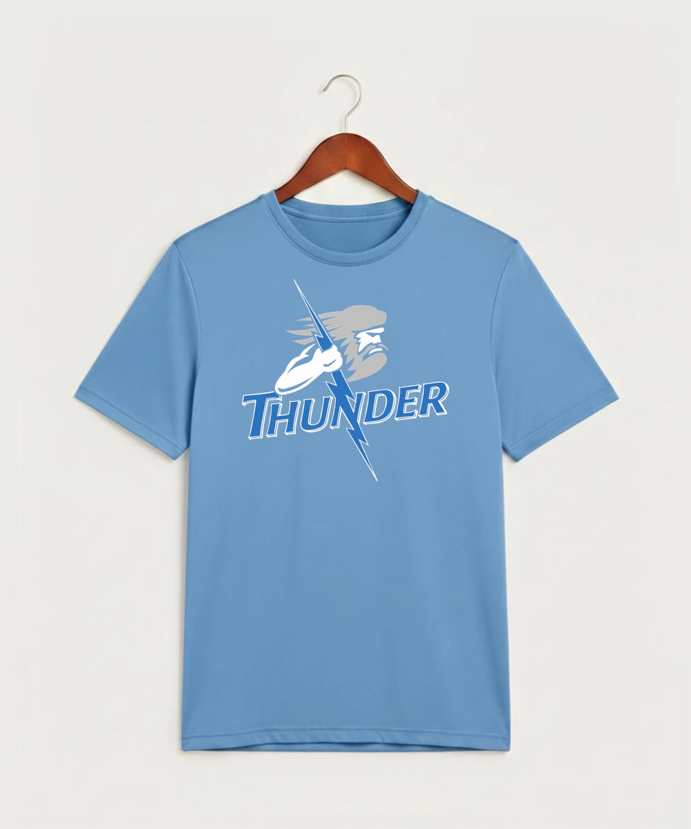Long Prairie Grey Eagle High School Football (Boys) - Carolina Blue Sport-Tek PosiCharge Competitor Tee. ST350