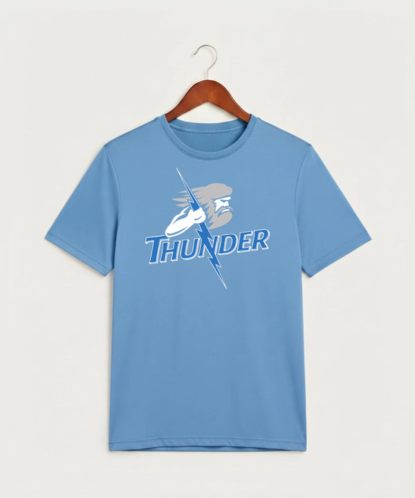 Long Prairie Grey Eagle High School Football (Boys) - Carolina Blue Sport-Tek PosiCharge Competitor Tee. ST350