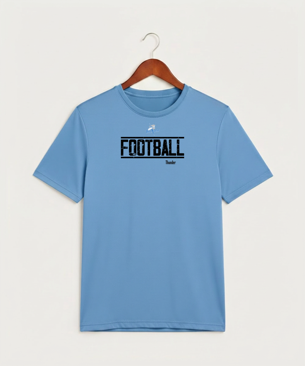 Long Prairie Grey Eagle High School Football (Boys) - Carolina Blue Sport-Tek PosiCharge Competitor Tee. ST350
