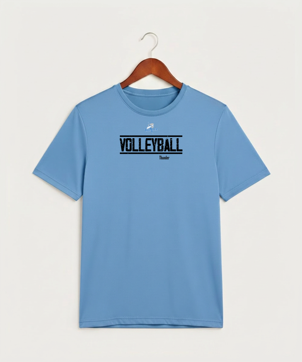Long Prairie Grey Eagle High School Volleyball (Girls) - Carolina Blue Sport-Tek PosiCharge Competitor Tee. ST350