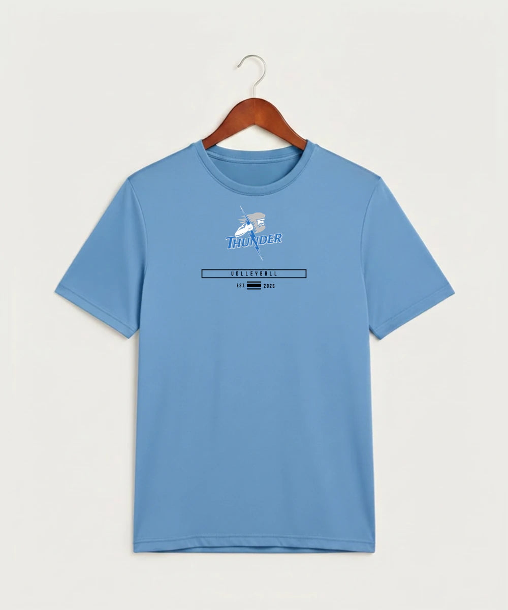 Long Prairie Grey Eagle High School Volleyball (Girls) - Carolina Blue Sport-Tek PosiCharge Competitor Tee. ST350