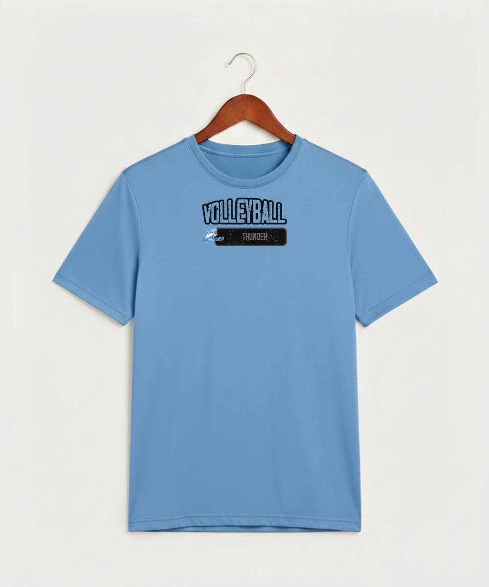 Long Prairie Grey Eagle High School Volleyball (Girls) - Carolina Blue Sport-Tek PosiCharge Competitor Tee. ST350
