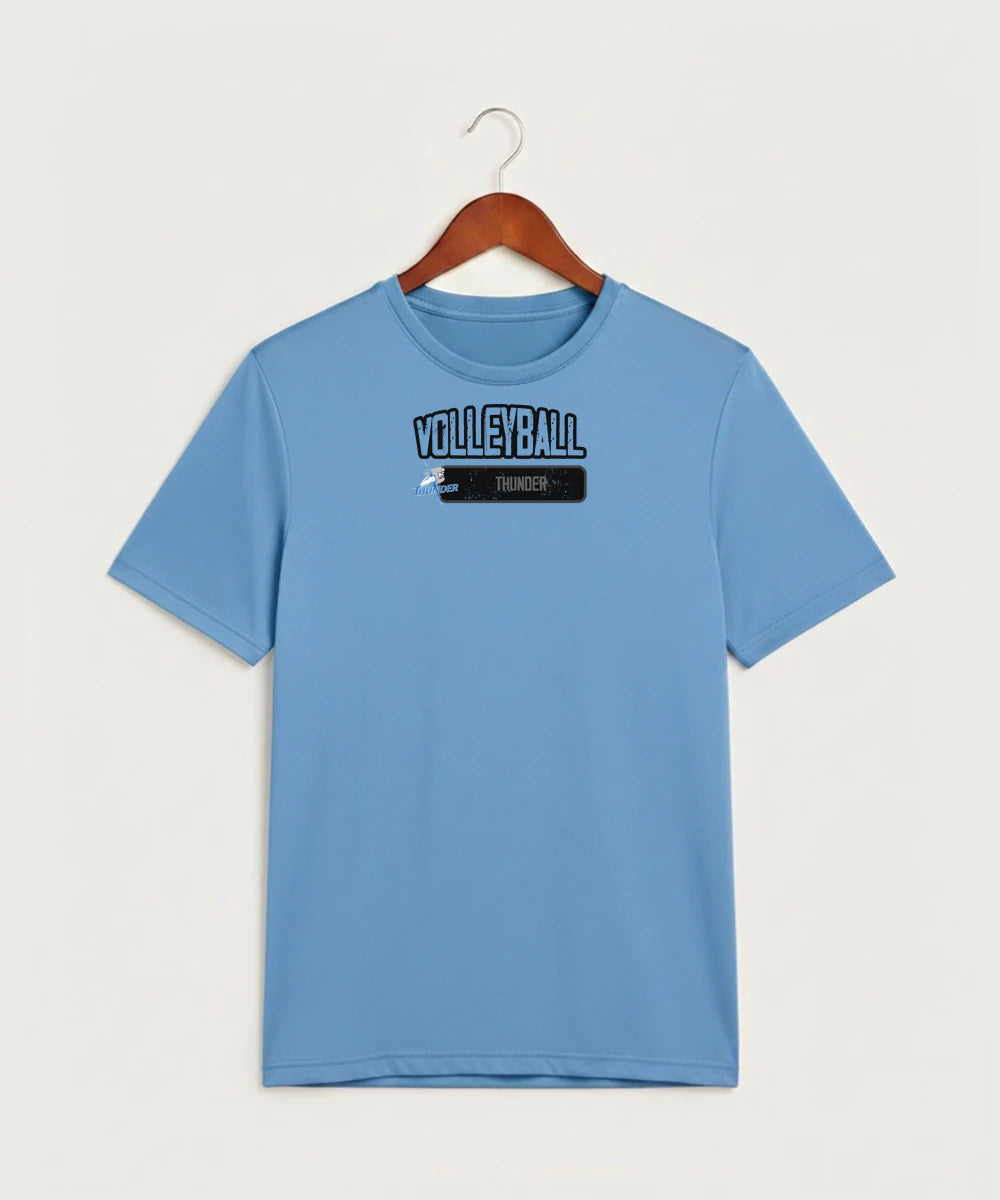 Long Prairie Grey Eagle High School Volleyball (Girls) - Carolina Blue Sport-Tek PosiCharge Competitor Tee. ST350