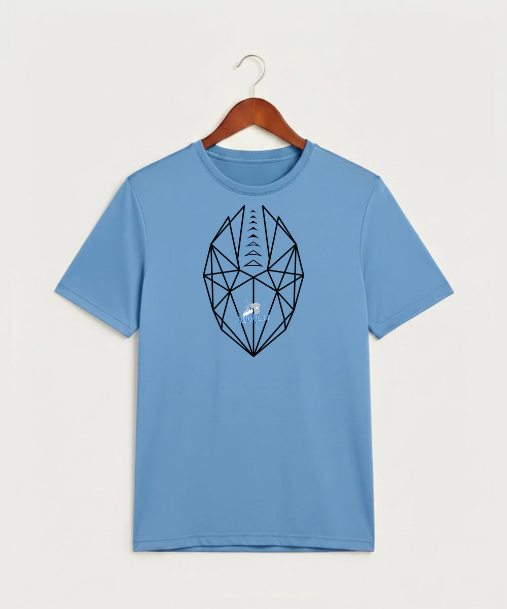 Long Prairie Grey Eagle High School Football (Boys) - Carolina Blue Sport-Tek PosiCharge Competitor Tee. ST350