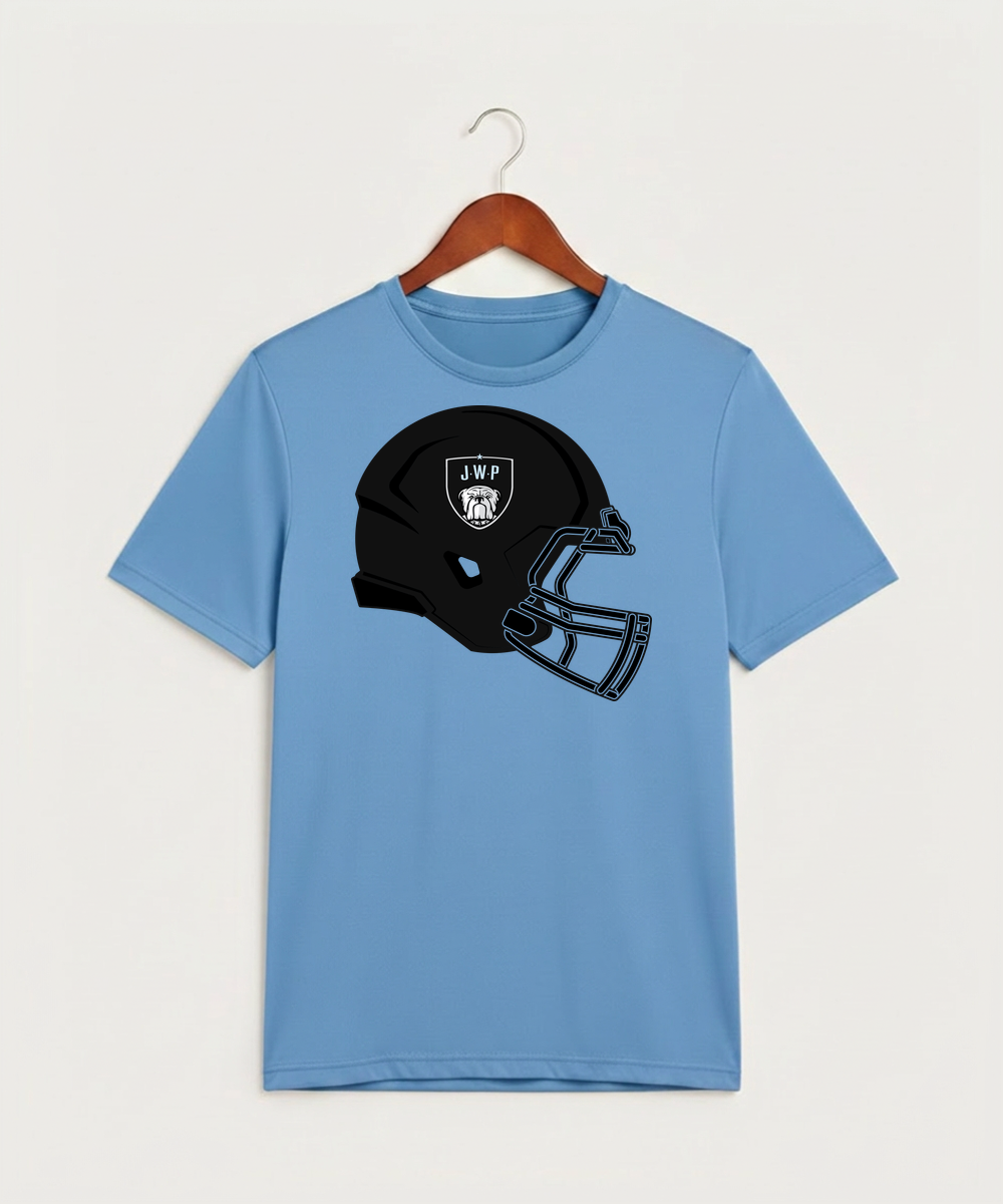 Janesville Waldorf Pemberton Football (Boys) - Carolina Blue Sport-Tek PosiCharge Competitor Tee. ST350