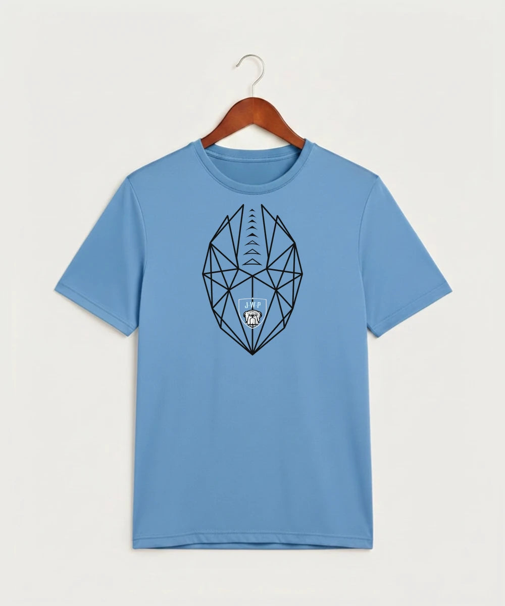 Janesville Waldorf Pemberton Football (Boys) - Carolina Blue Sport-Tek PosiCharge Competitor Tee. ST350