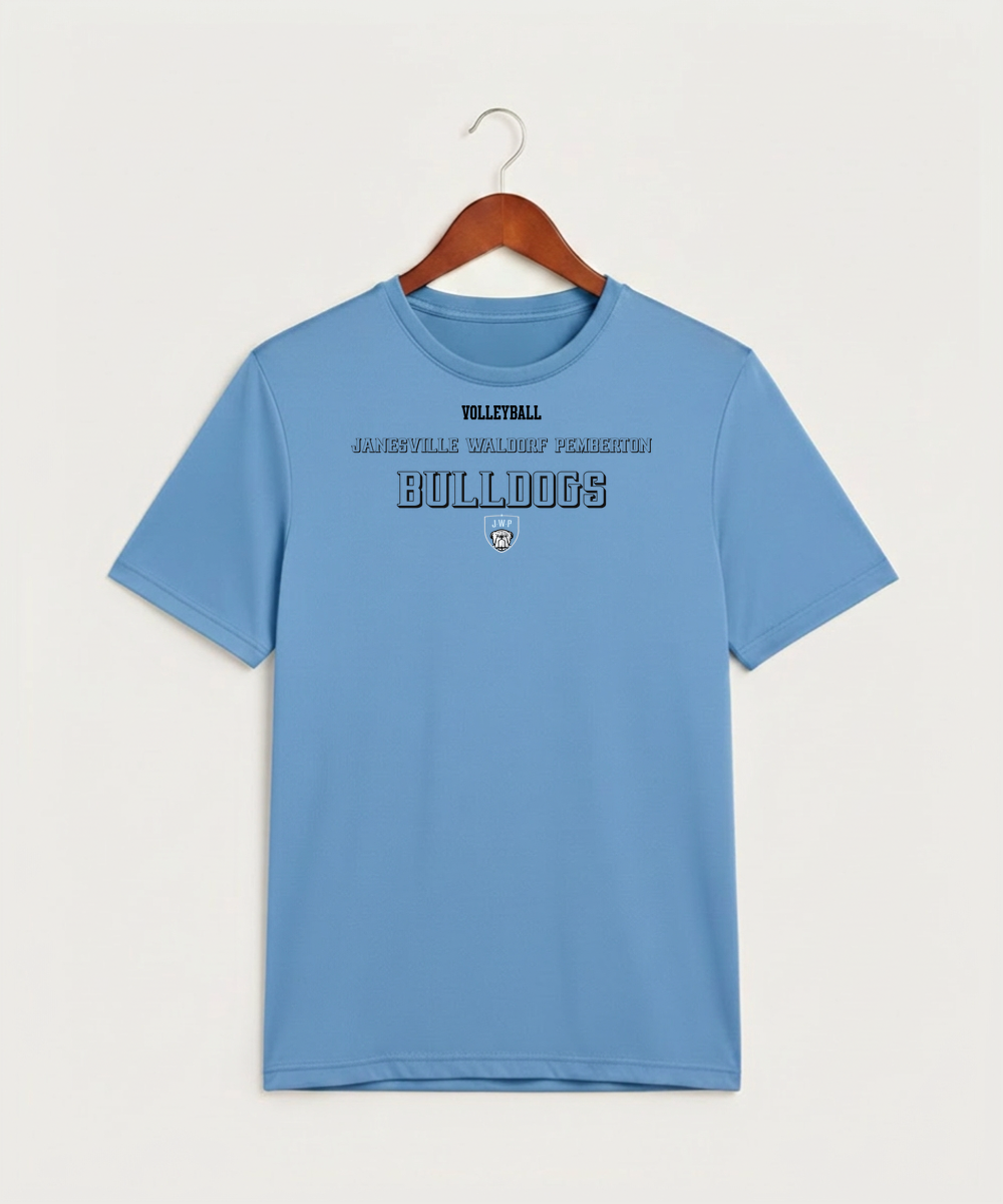 Janesville Waldorf Pemberton Volleyball (Girls) - Carolina Blue Sport-Tek PosiCharge Competitor Tee. ST350