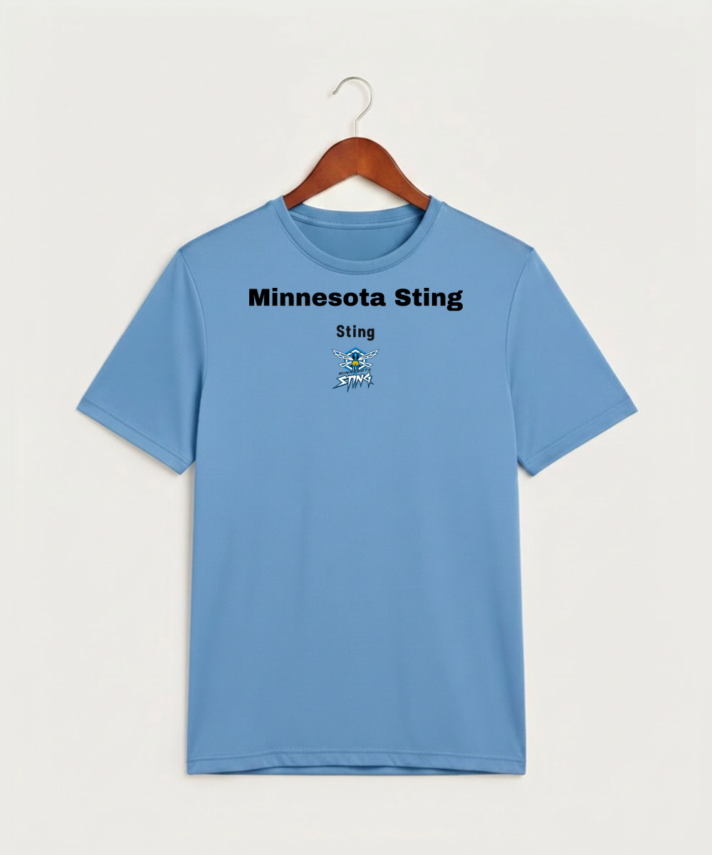 Minnesota Sting Athletics - Carolina Blue Sport-Tek PosiCharge Competitor Tee. ST350