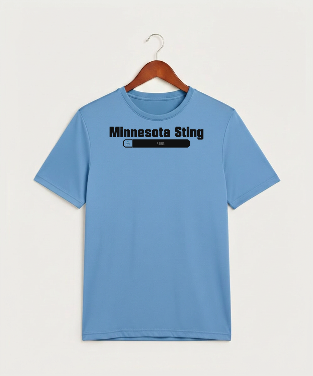 Minnesota Sting Athletics - Carolina Blue Sport-Tek PosiCharge Competitor Tee. ST350