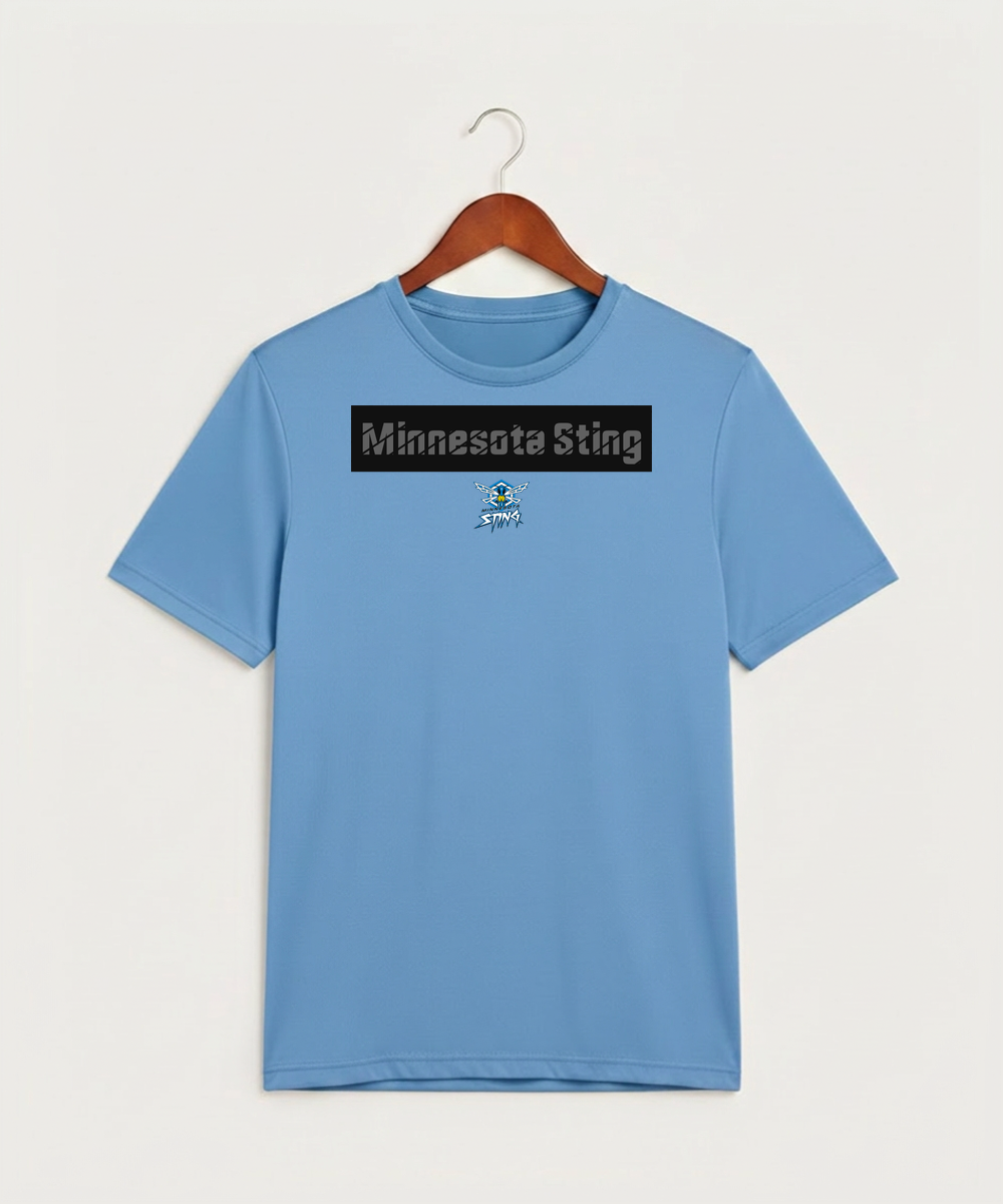 Minnesota Sting Athletics - Carolina Blue Sport-Tek PosiCharge Competitor Tee. ST350