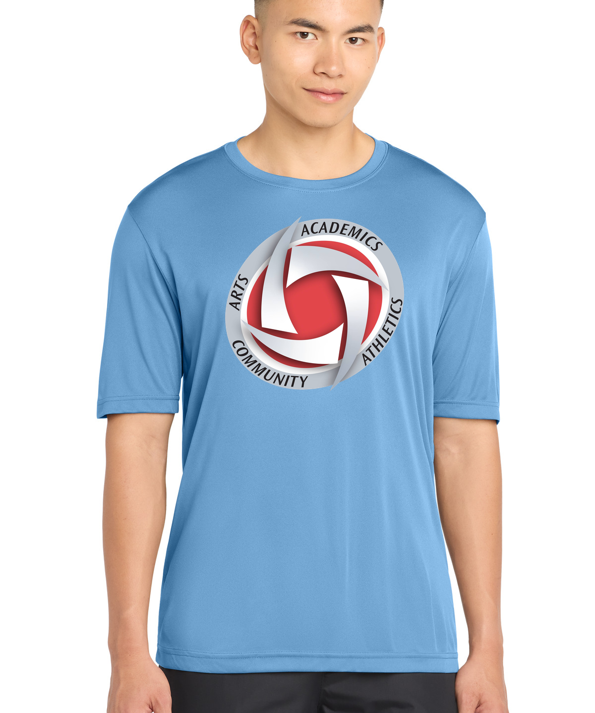 Houston Volleyball - Carolina Blue Sport-Tek PosiCharge Competitor Tee. ST350