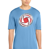 Houston Volleyball - Carolina Blue Sport-Tek PosiCharge Competitor Tee. ST350