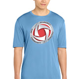 Houston Volleyball - Carolina Blue Sport-Tek PosiCharge Competitor Tee. ST350