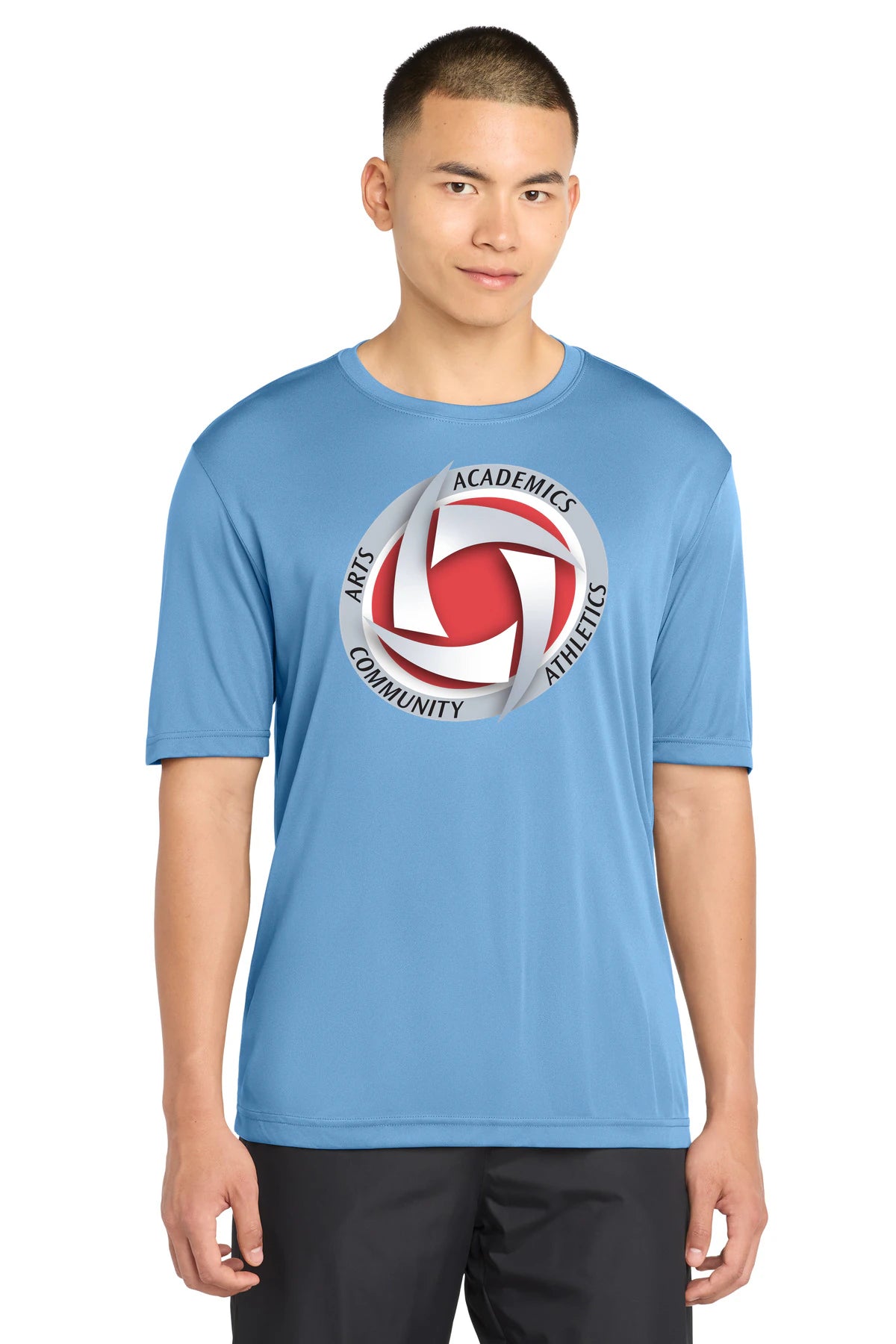 Houston Volleyball - Carolina Blue Sport-Tek PosiCharge Competitor Tee. ST350