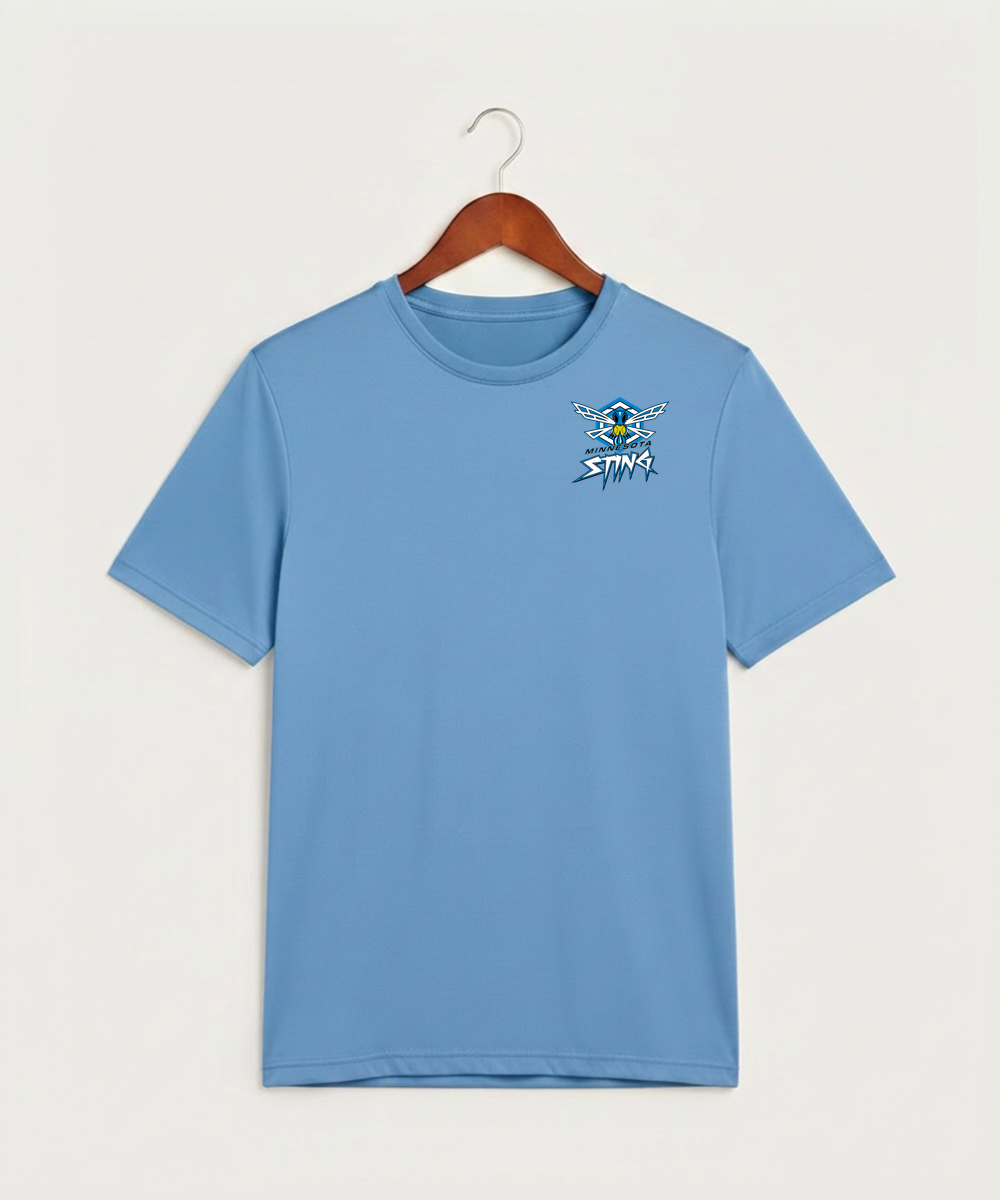 Minnesota Sting Athletics - Carolina Blue Sport-Tek PosiCharge Competitor Tee. ST350