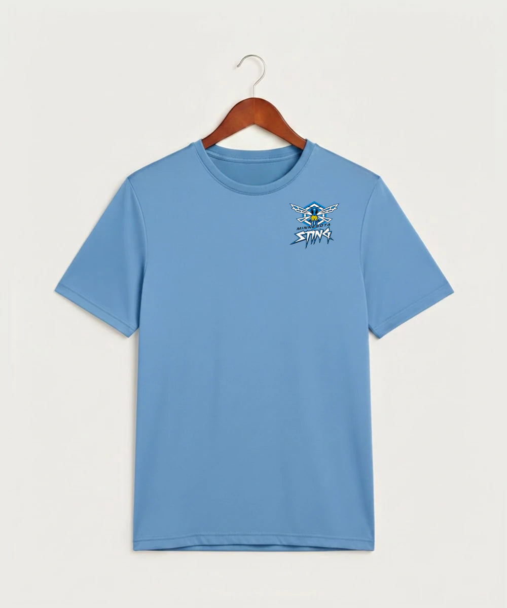 Minnesota Sting Athletics - Carolina Blue Sport-Tek PosiCharge Competitor Tee. ST350