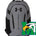 Maple River High School hockey_boys - Castlerock Heather/ Black Hustle Backpack 6.0