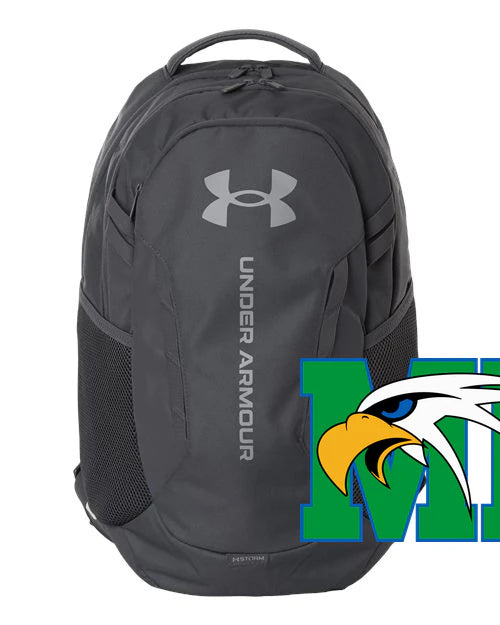 Maple River High School hockey_boys - Castlerock/ Stealth Grey Hustle Backpack 6.0