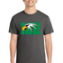 Maple River High School hockey_boys - Charcoal Port & Co Core Cotton Tee. PC54