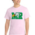 Maple River High School hockey_boys - Cherry Blossom Port & Co Core Cotton Tee. PC54