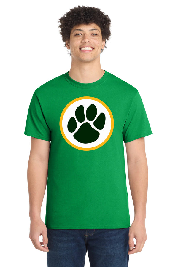 Ashwaubenon High School Football (Boys) - Clover Green Port & Co Core Cotton Tee. PC54