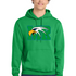 Maple River High School hockey_boys - Clover Green Port & Co Core Fleece Pullover Hooded Sweatshirt. PC78H