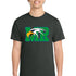 Maple River High School hockey_boys - Coal Grey Port & Co Core Cotton Tee. PC54