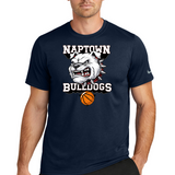 Naptown basketball_boys - College Navy Nike Swoosh Sleeve rLegend Tee NKDX8730