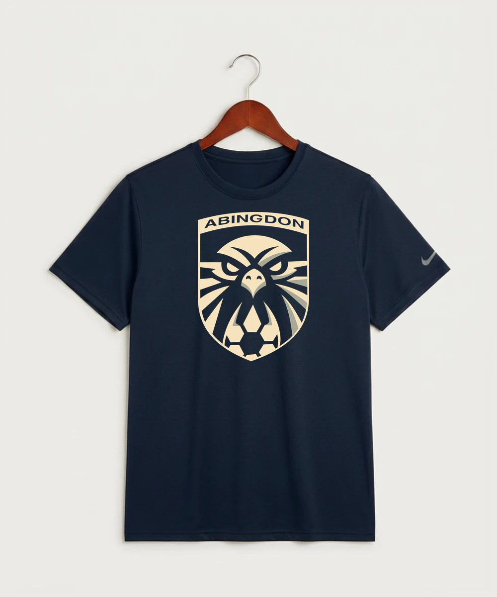 Abingdon High School Football (Boys) - College Navy Nike Swoosh Sleeve rLegend Tee NKDX8730