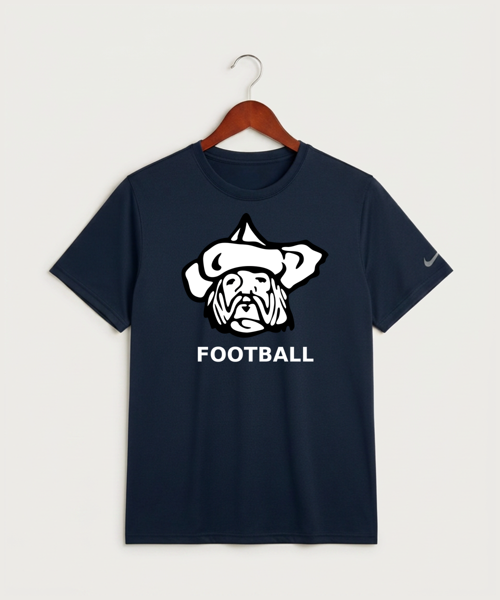 Polo HS Football general - College Navy Nike Swoosh Sleeve rLegend Tee NKDX8730